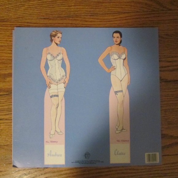 2 Vintage 1995 Tom Tierney Paper Doll Sets BRIDES AROUND the WORLD  ROMEO JULIET - Picture 9 of 9